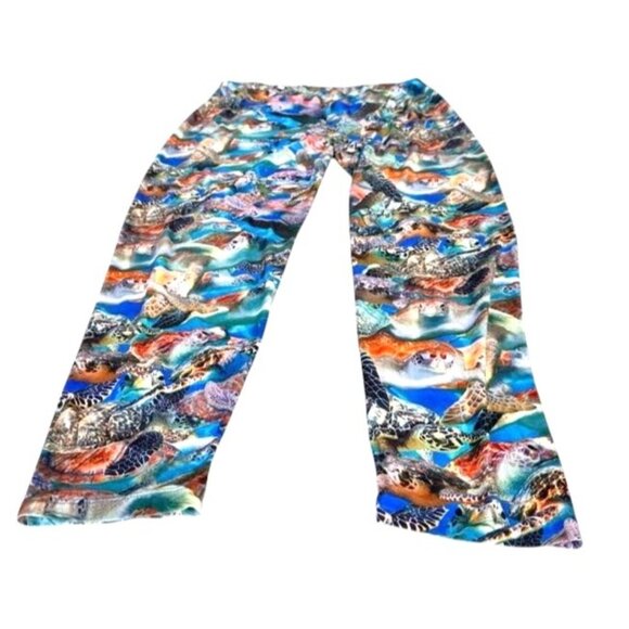 ArtSea Florida Keys Leggings XL Elastic Stretch High Waist Pants Beach Islands - Picture 4 of 12
